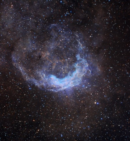 NGC 3199 - naváto větrem