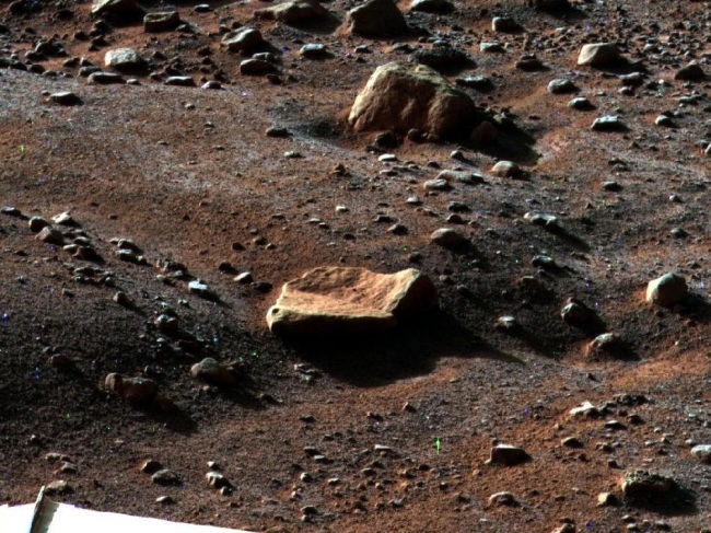 Raní jinovatka na Marsu