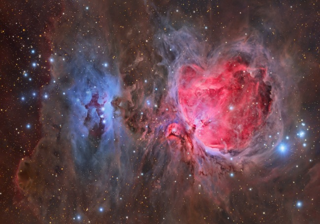 Velk mlhovina v Orionu